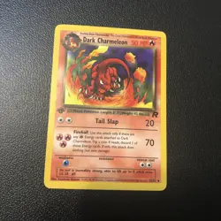 Dark Charmeleon 32/82 Team Rocket First Edition Pokemon Card Mint Condition - Image 1