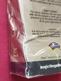 Magic The Gathering ONSLAUGHT IVORY DOOM Damaged Sealed Theme Deck MTG - Image 4