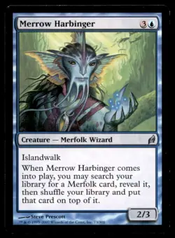 Merrow Harbinger LP Light Play Lorwyn MTG [5662] - Image 1
