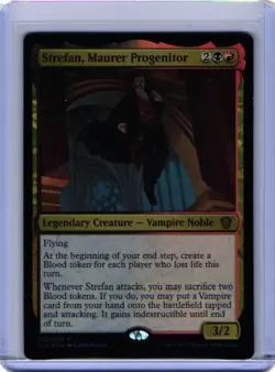 MTG FOIL Strefan, Maurer Progenitor - Innistrad: Crimson Vow Commander #002 - Image 1