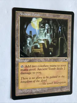 MTG Ancient Tomb Tempest LP - Image 3