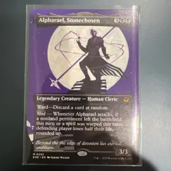 Alpharael, Stonechosen (Borderless) Edge of Eternities Regular Mtg Magic The - Image 1