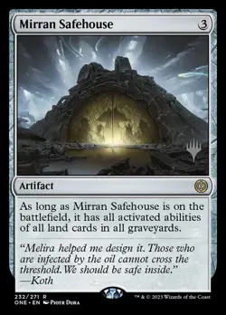 MTG Mirran Safehouse Phyrexia: All Will Be One 232/271 Regular Promo - Image 1