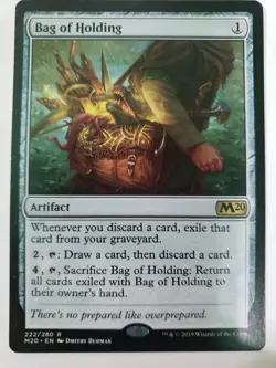 MTG Bag of Holding Core Set 2020 222/280 Regular Rare - Image 2