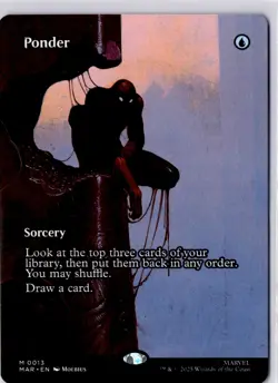 Ponder (Borderless) Marvel Universe Eternal-Legal Regular NM M 0013 - Image 1