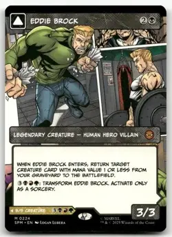 Eddie Brock (0224) (Borderless) Marvel's Spider-Man Regular - Image 1