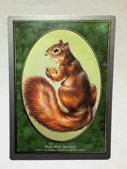 Squirrel Token - Unglued - MTG - Magic the Gathering LP+ - Image 1