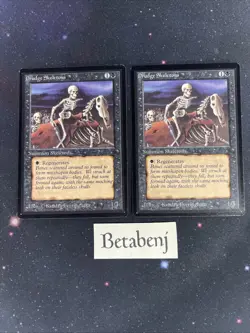 1x MTG Beta Dudge Skeletons from Estate Collection - Image 1