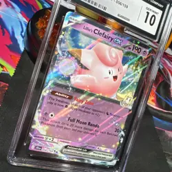 Lillie's Clefairy ex 056/159 - CGC Gem Mint 10 - Journey Together - Pokemon TCG - Image 2