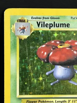 Vileplume 15/64 - Jungle Holo Rare Pokemon TCG WOTC 1999 - Image 2