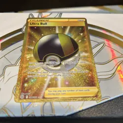 Pokemon TCG Brilliant Stars Ultra Ball Gold Card Secret Rare 186/172 *MINT* - Image 3