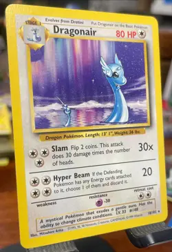 NM 🔥 Pokemon Card - Dragonair Base Set 18/102 Rare - Image 2