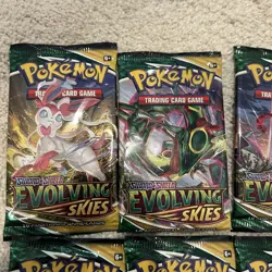 Pokemon Evolving Skies 8 Booster Packs **SEALED/From ETB** - Image 3