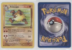 Primeape 1st Ed. Pokemon Jungle #43 1999 - Image 3