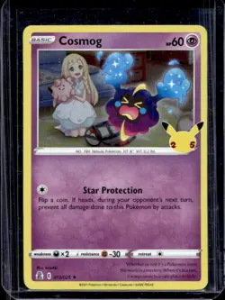 2021 Pokemon SWSH Celebrations Cosmog #013/025 - Image 1