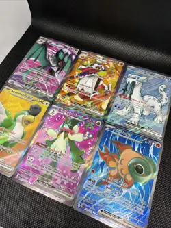 pokemon tcg paldea evolved Ilustrstion Rare Full Art Bundle Lot Of 6 - Image 2
