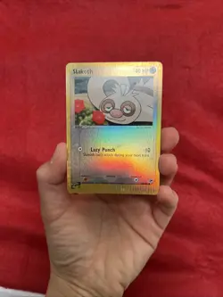 2003 Pokemon Sandstorm EX - Slakoth #80 Reverse Holo Common - Image 1