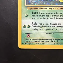Pokemon Vintage Holo Victreebel Jungle 14/64 WotC 1999 - Image 5