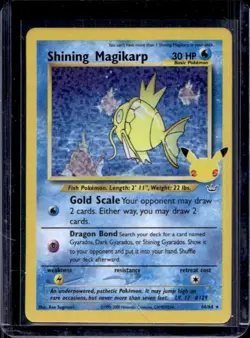 2021 Pokemon SWSH Celebrations Shining Magikarp Classic Collection #66/64 - Image 1