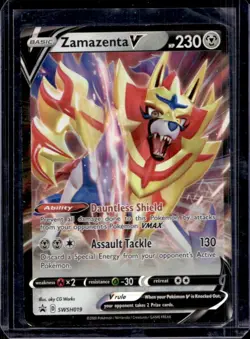 2019-2023 Pokemon SWSH Black Star Promos Zamazenta V #SWSH019 - Image 1