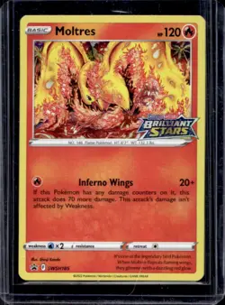 2019-2023 Pokemon SWSH Black Star Promos Moltres #SWSH185 - Image 1