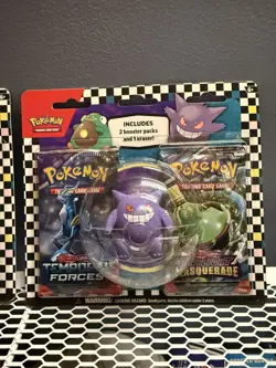 Pokemon 2024 Back To School Eraser Blister Bellibolt & Gengar - Lot Of 2 Sealed - Image 2