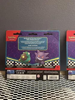 Pokemon 2024 Back To School Eraser Blister Bellibolt & Gengar - Lot Of 2 Sealed - Image 4