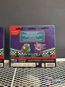 Pokemon 2024 Back To School Eraser Blister Bellibolt & Gengar - Lot Of 2 Sealed - Image 5