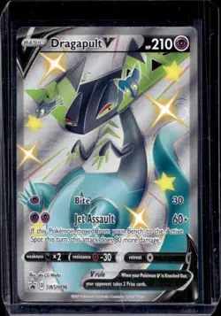 2019-2023 Pokemon SWSH Black Star Promos Dragapult V #SWSH096 - Image 1