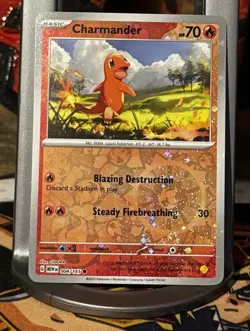 Charmander 004/165 Reverse Cosmos Holo Costco Exclusive Pokemon NM/M Fast Ship - Image 1