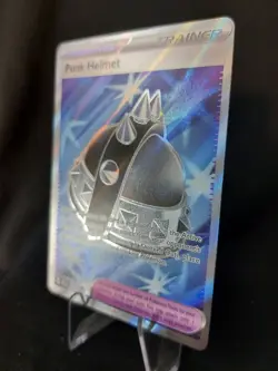 Punk Helmet 121/094 - Phantasmal Flames Ultra Rare Holo Pokemon TCG - NM - Image 4