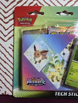 Pokemon TCG Prismatic Evolutions Tech Sticker Collection Leafeon - Image 3