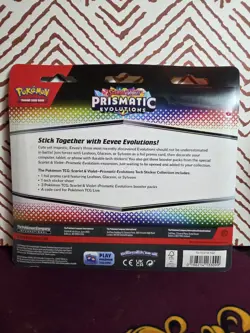 Pokemon TCG Prismatic Evolutions Tech Sticker Collection Leafeon - Image 4