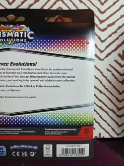 Pokemon TCG Prismatic Evolutions Tech Sticker Collection Leafeon - Image 5