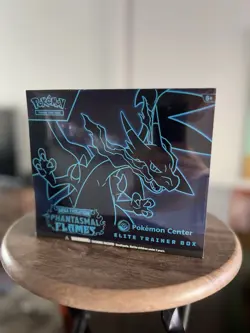 Phantasmal Flames Pokemon Center Exclusive Elite Trainer Box ETB - Image 1