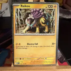 Raikou 048/132 Mega Evolution Cosmos Holo Rare Blister Pokemon TCG MINT - Image 1