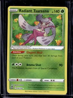2022 Pokemon SWSH Silver Tempest Radiant Tsareena #016/195 - Image 1