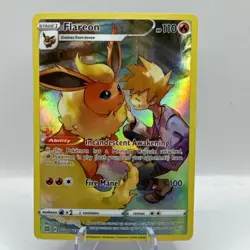 Pokemon TCG Flareon TG01/TG30 Brilliant Stars Trainer Gallery - Image 4