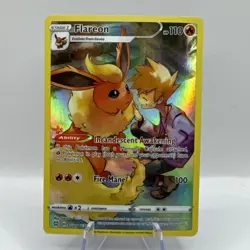 Pokemon TCG Flareon TG01/TG30 Brilliant Stars Trainer Gallery - Image 5