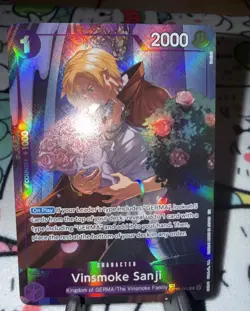 One Piece TCG Vinsmoke Sanji Treasure Rare OP10-063 Legacy of the Master SURFACE - Image 1