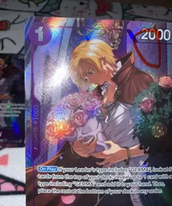 One Piece TCG Vinsmoke Sanji Treasure Rare OP10-063 Legacy of the Master SURFACE - Image 2
