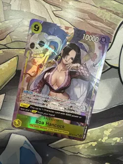 Boa Hancock Alt Art OP14-112 SR The Azure Sea’s Seven English One Piece TCG NM - Image 1