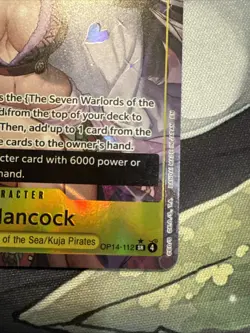 Boa Hancock Alt Art OP14-112 SR The Azure Sea’s Seven English One Piece TCG NM - Image 5