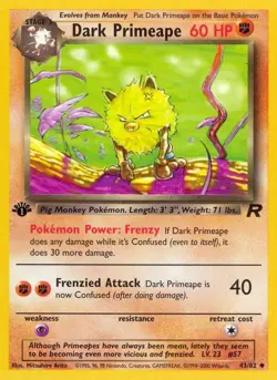 Pokemon Trading Card 1st Edition Team Rocket: Choose Your Card - Image 3