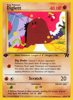 Pokemon Trading Card 1st Edition Team Rocket: Choose Your Card - Image 5
