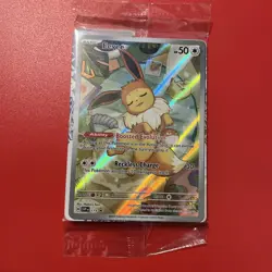 Pokemon Eevee TCG 173 Promo Card Pokemon Center Exclusive Sealed - Image 1