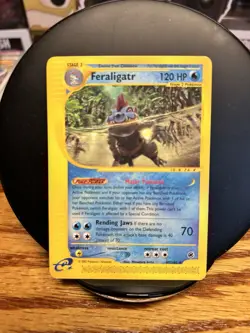Pokemon TCG Feraligatr Expedition Base Set Regular Rare Card 47/165 Lp/mp - Image 2