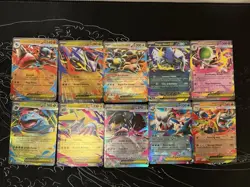 Pokemon Mega Evolution Full Set Of EX - 10 EX CARDS Freshly Pulled - Image 1