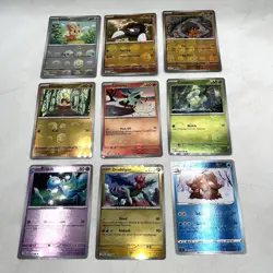 Lot of 9 Pokeball Pattern Pokemon Cards From Black Bolt White Flare - Image 1