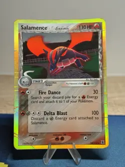 Salamence 14/113 Holo Rare Pokemon Card TCG 2005 EX Delta Species HP - Image 1